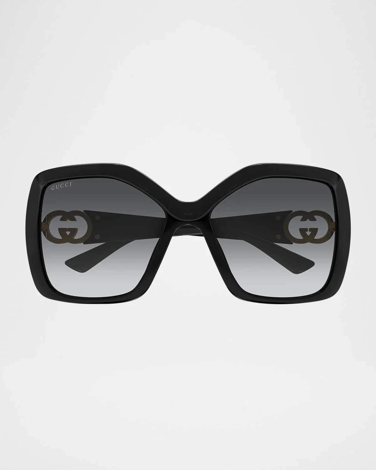 Injection Plastic Square Sunglasses - 1