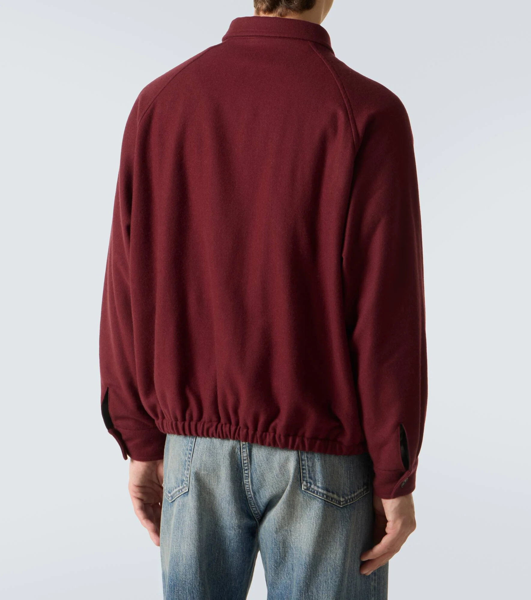 A.PRESSE Cashmere blouson jacket - P01069475 | REVERSIBLE