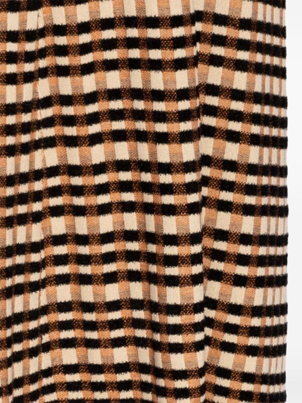 Amal checked jacquard skirt - 5