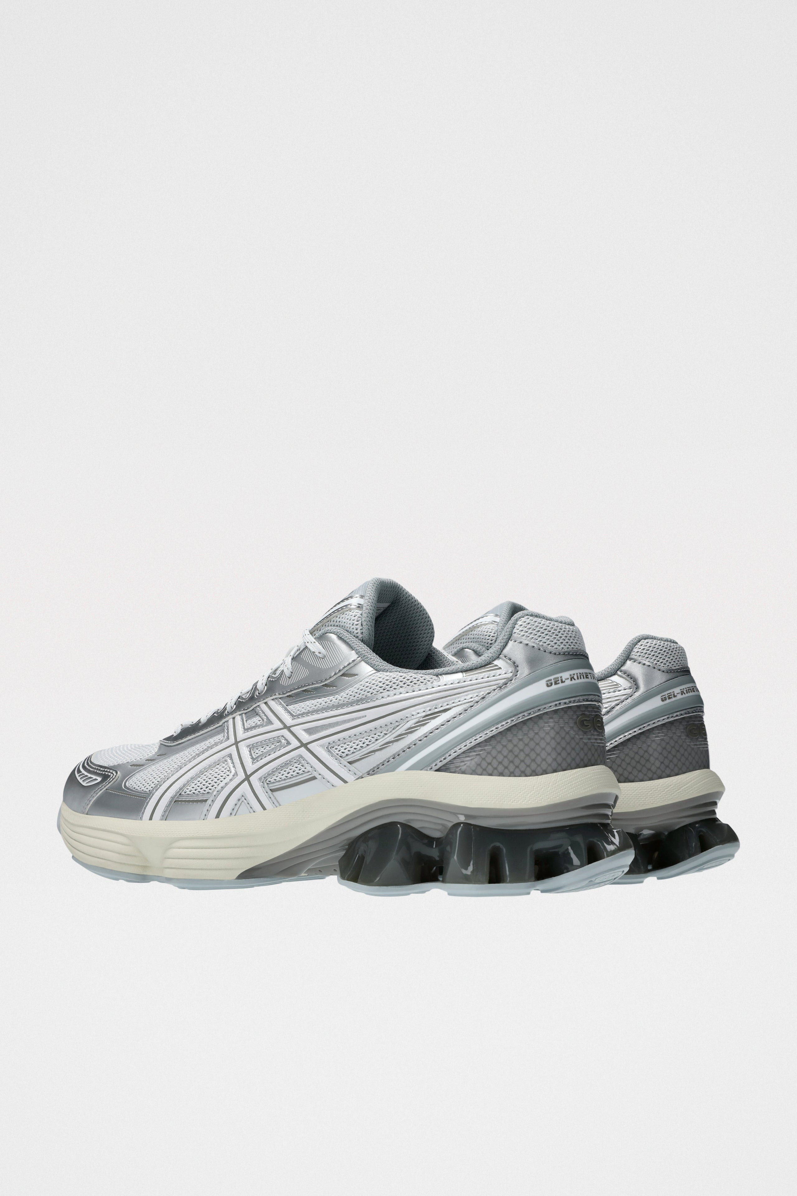 ASICS GEL-KINETIC FLUENT WHITE / WHITE - 5