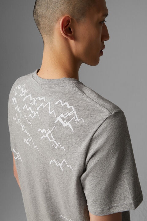 Vito T-shirt in Gray melange - 5