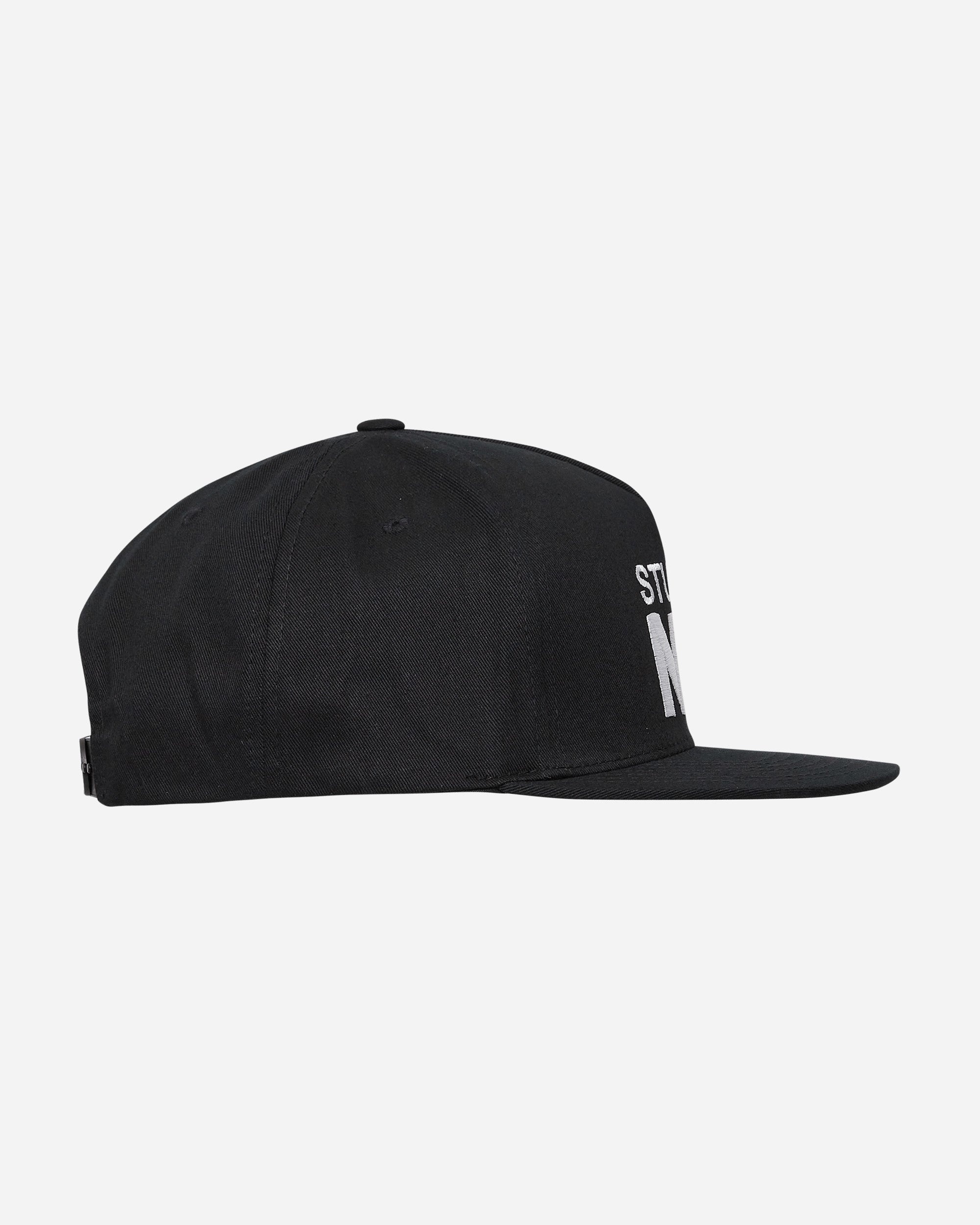 No. 4 Point Crown Cap Black - 5
