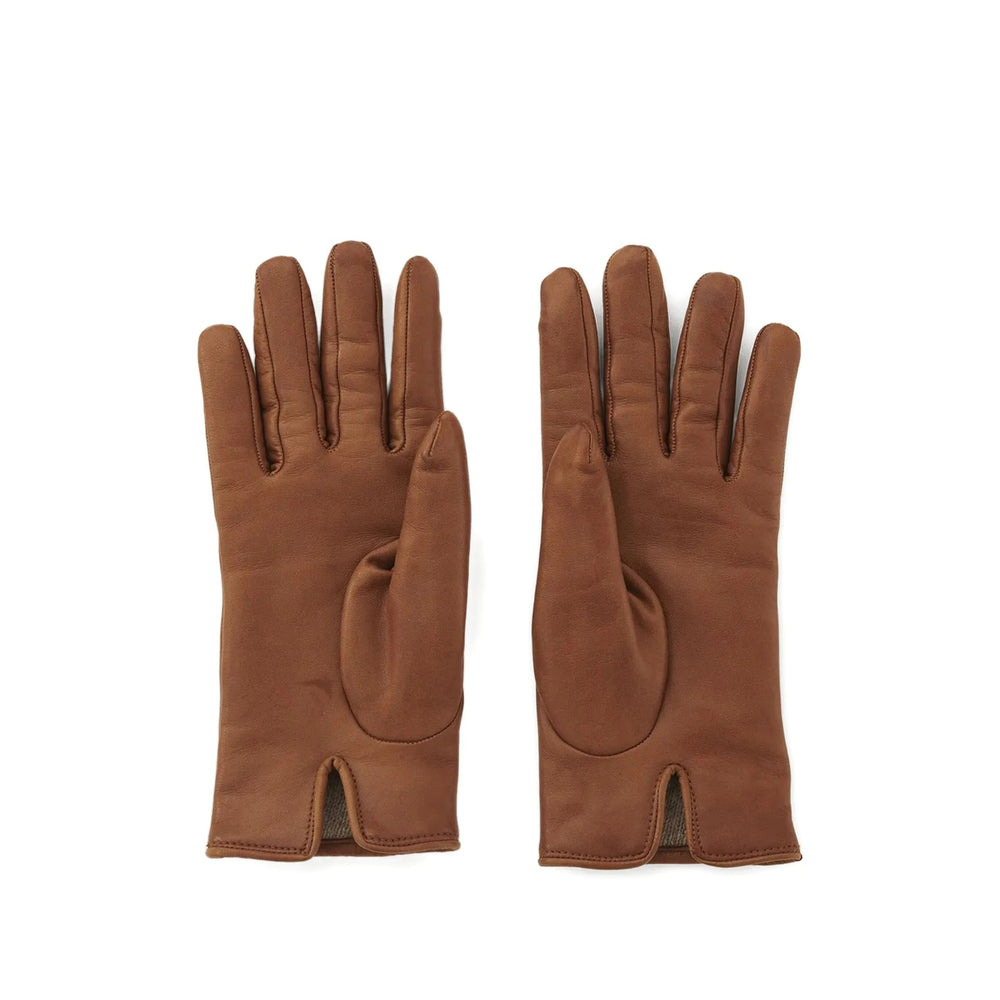 Chloé Brown Gloves Women - 3