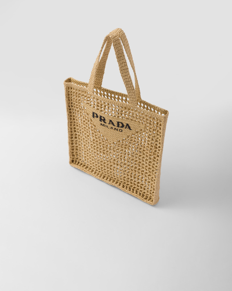 Crochet tote bag with logo 3