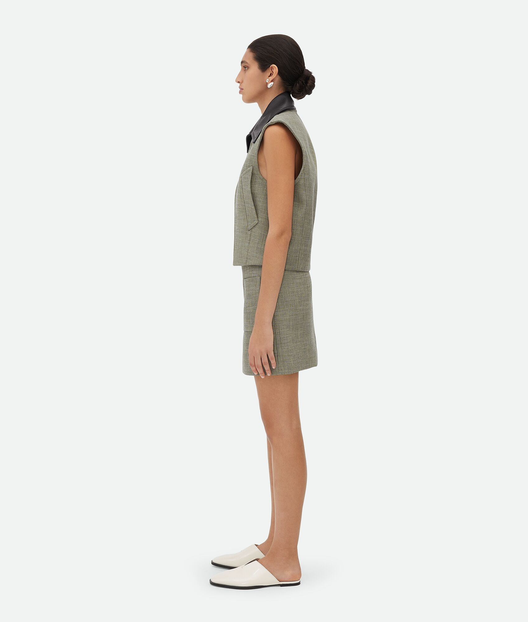 Melange Cotton Gilet - 2