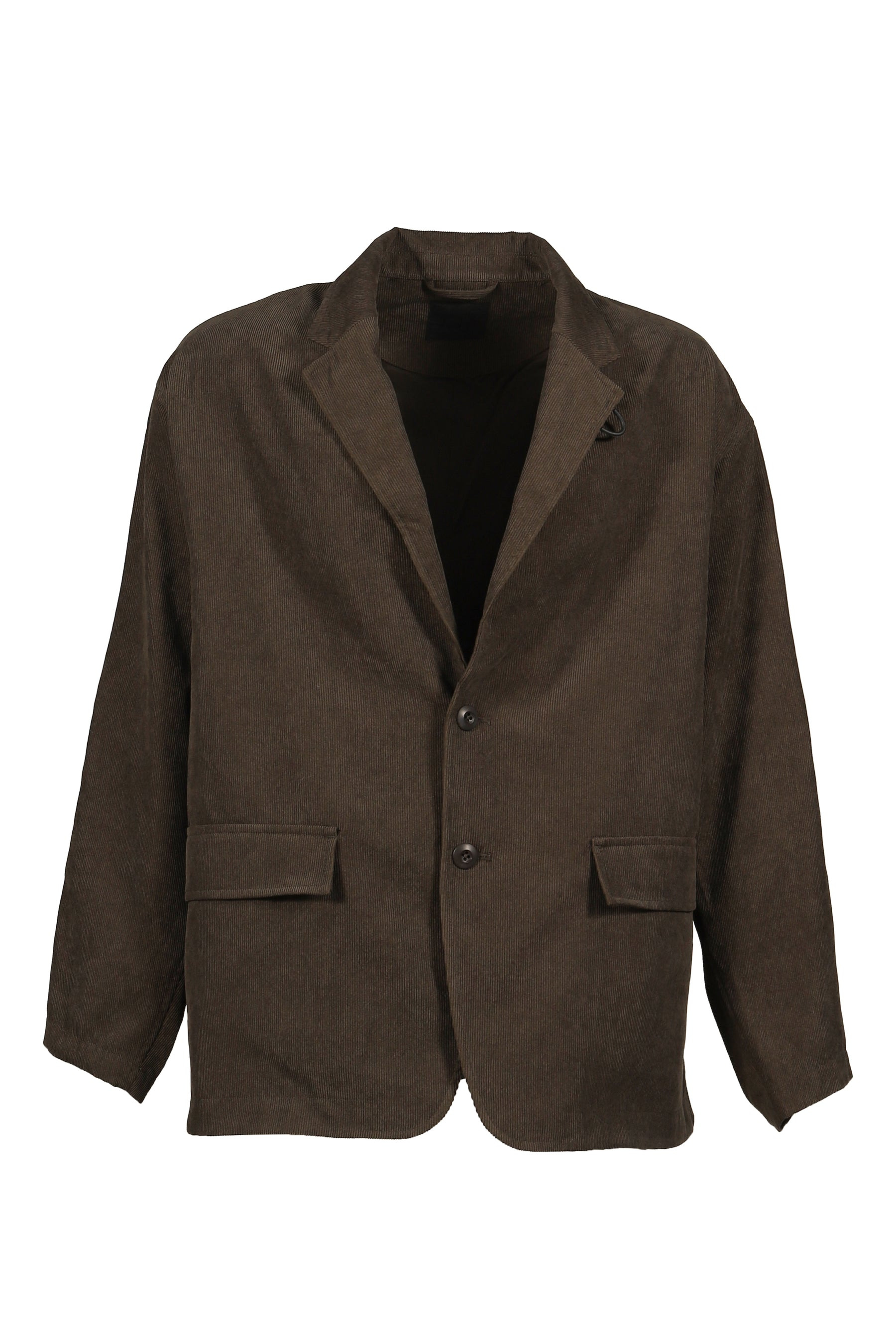TECH LOOSE 2B JACKET CORDUROY / BRW KHA - 1