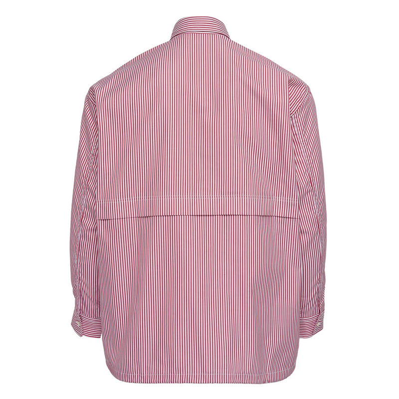 Comme des Garçons Homme Red Stripe Long Sleeve Button-Up Shirt outlook