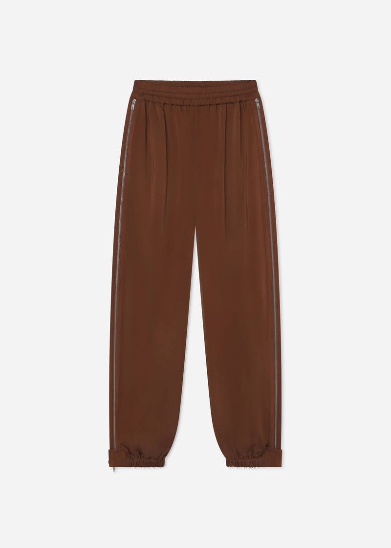 Track Pant in Silk Charmeuse 1