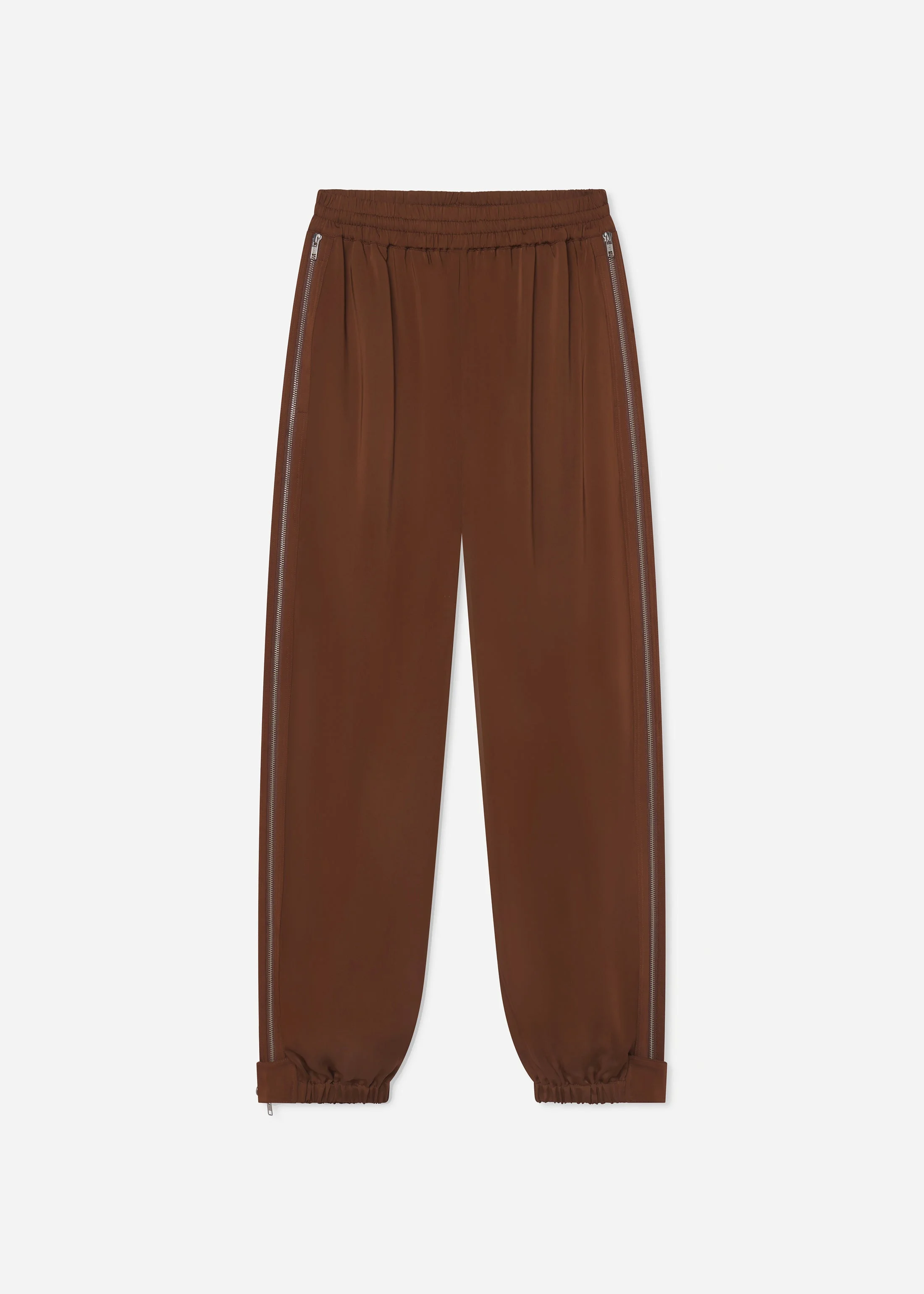 Track Pant in Silk Charmeuse - 1