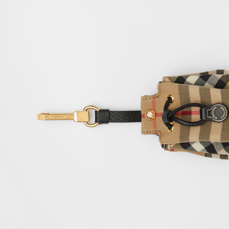 Burberry Vintage Check Bucket Bag Charm outlook