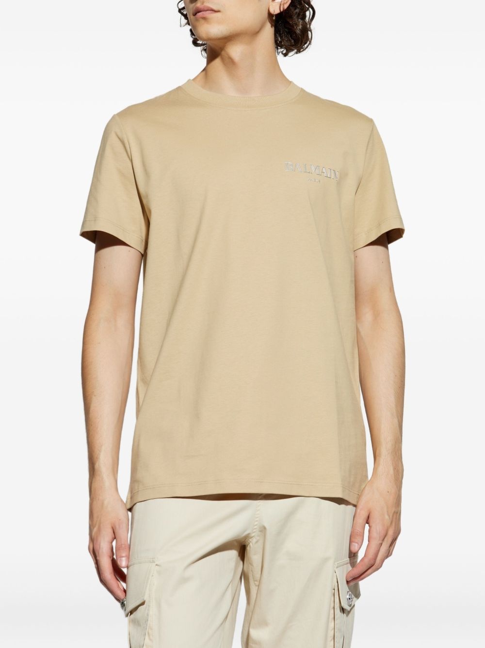 logo-print T-shirt - 3