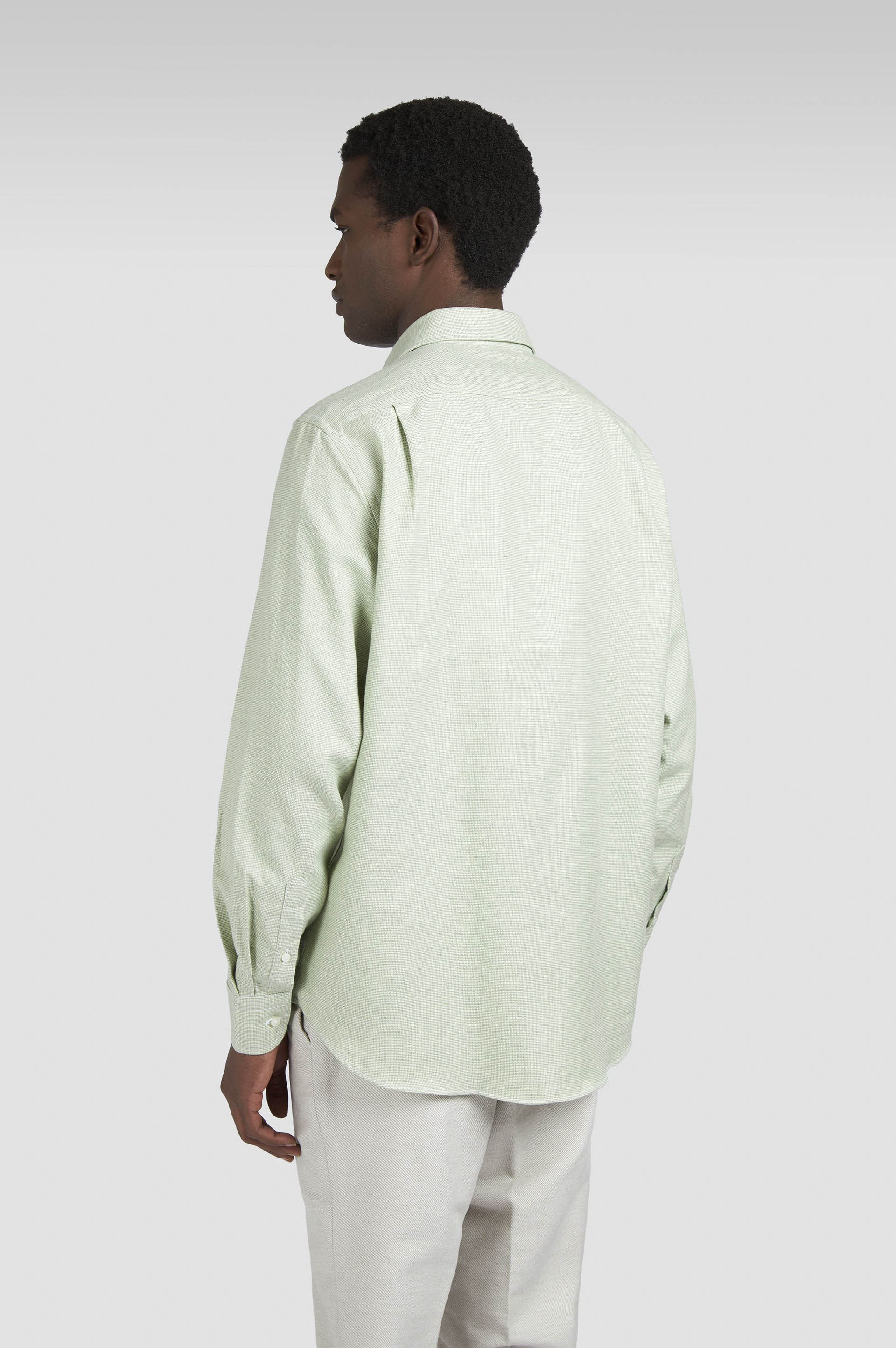 CASHMERE AND COTTON SHIRT - 3