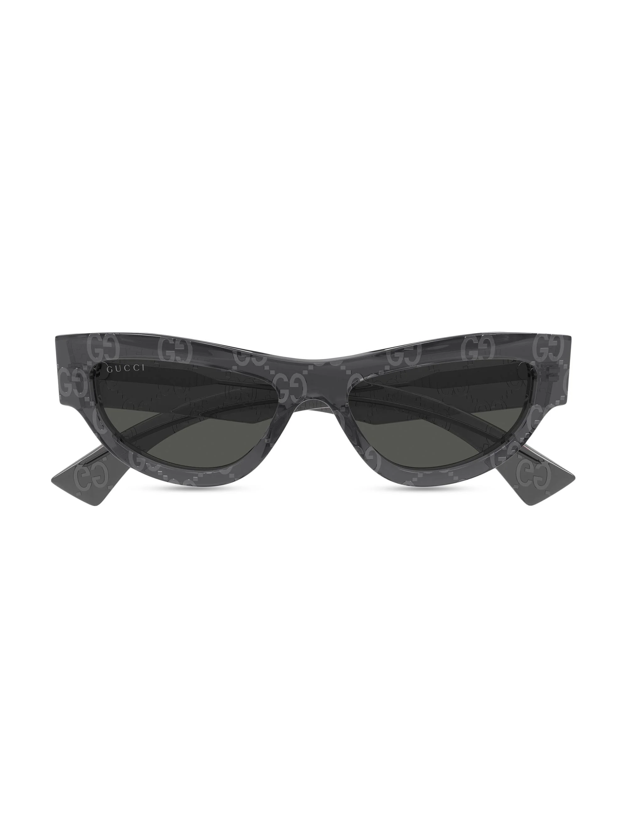 Women's Miami Logo 53MM Cat-Eye Sunglasses - Grey - 1