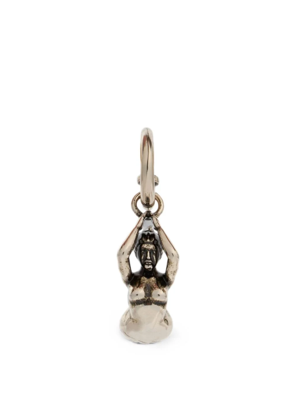 drop earrings with mermaid - 1