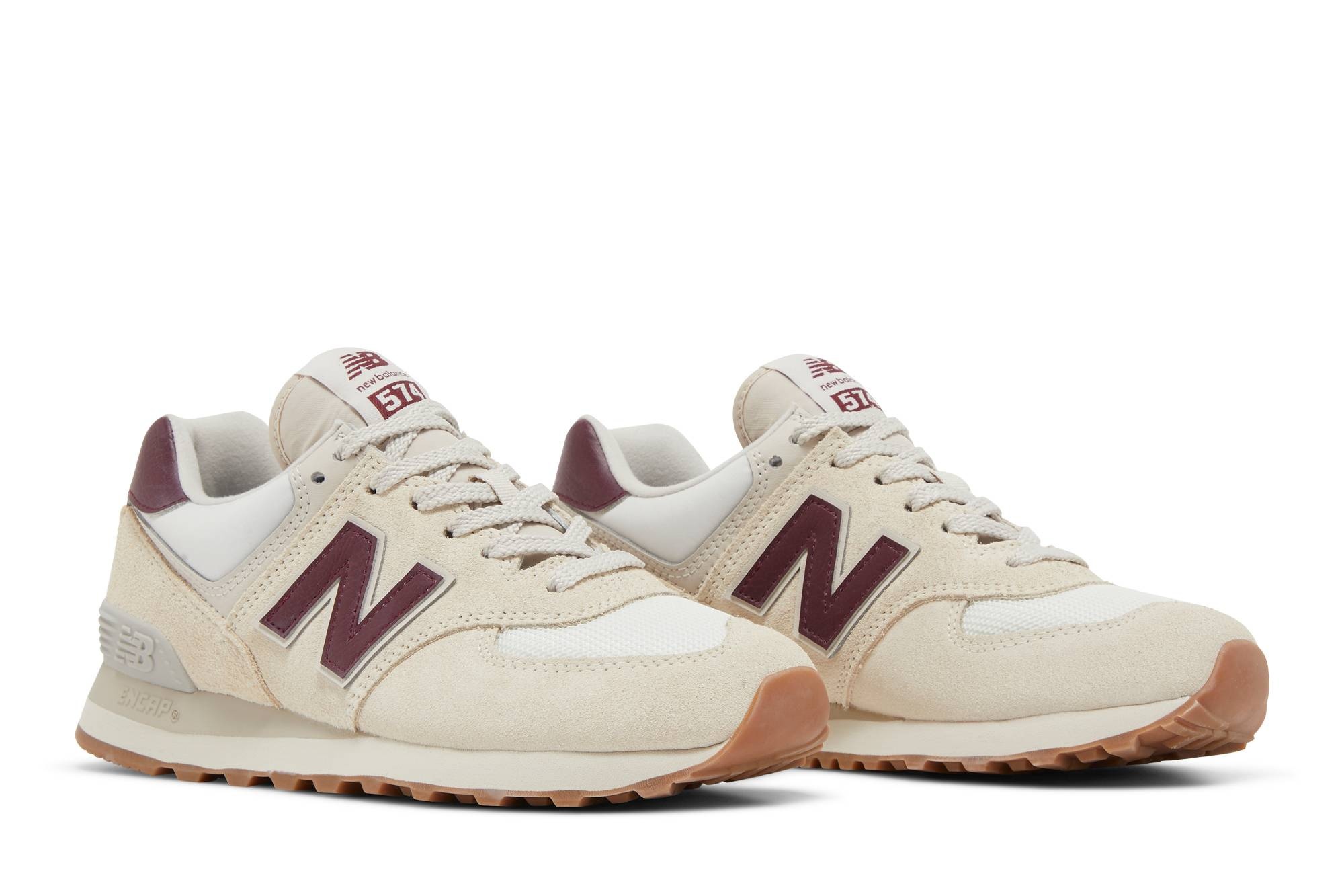 Wmns 574v2 'Moonbeam Burgundy' - 8
