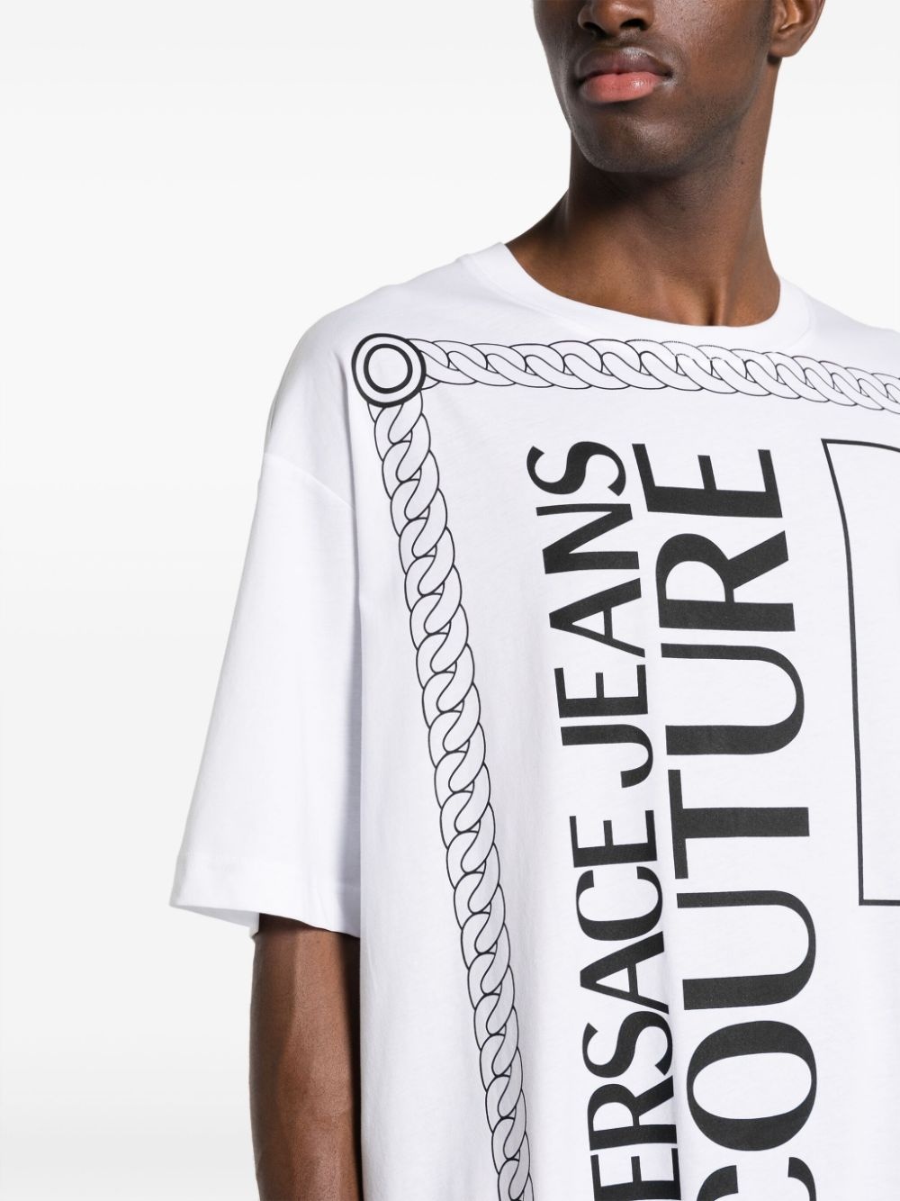 logo-print cotton T-shirt - 5