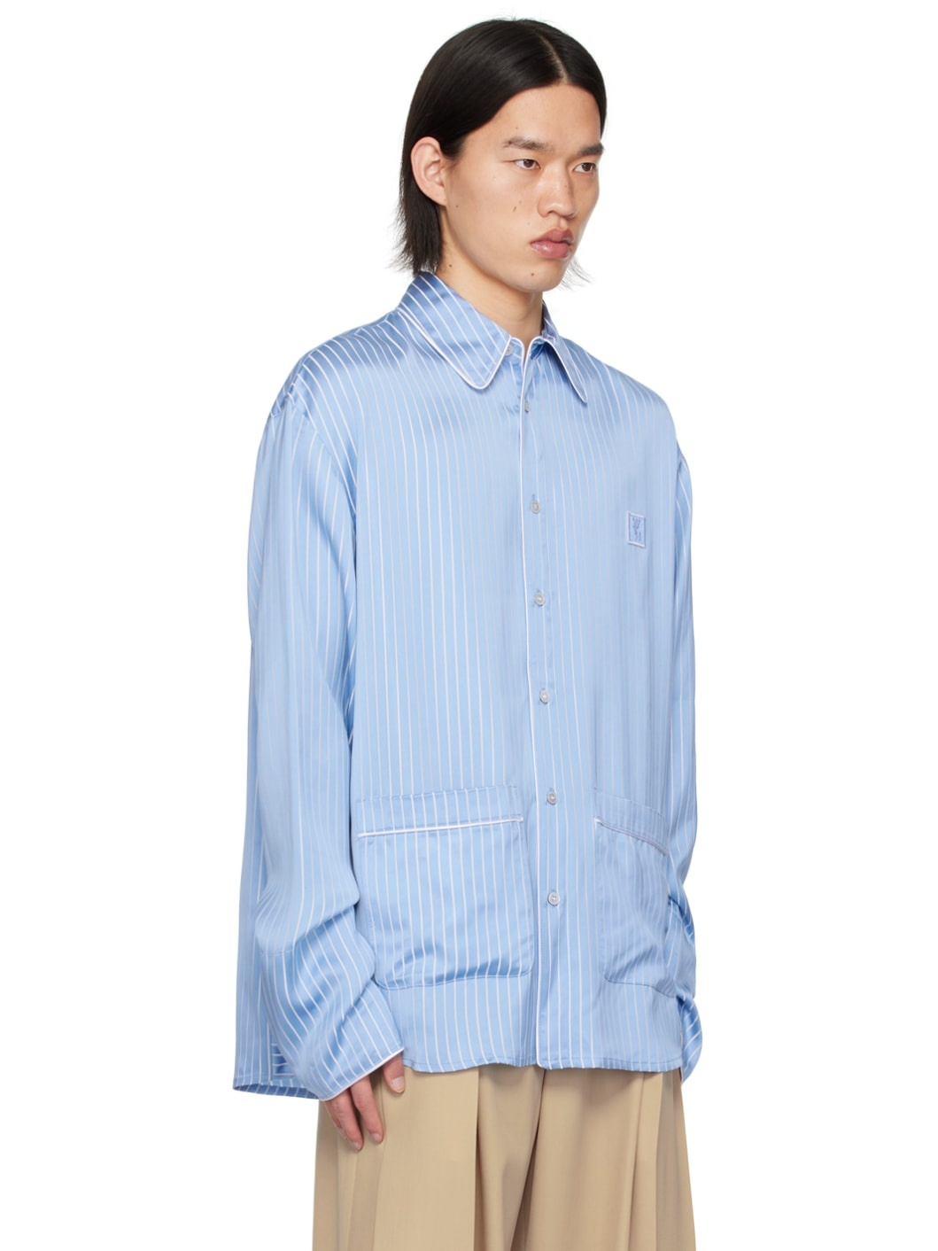 Blue Striped Shirt - 2