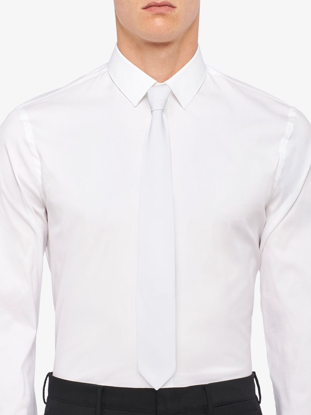 poplin slim tie - 3