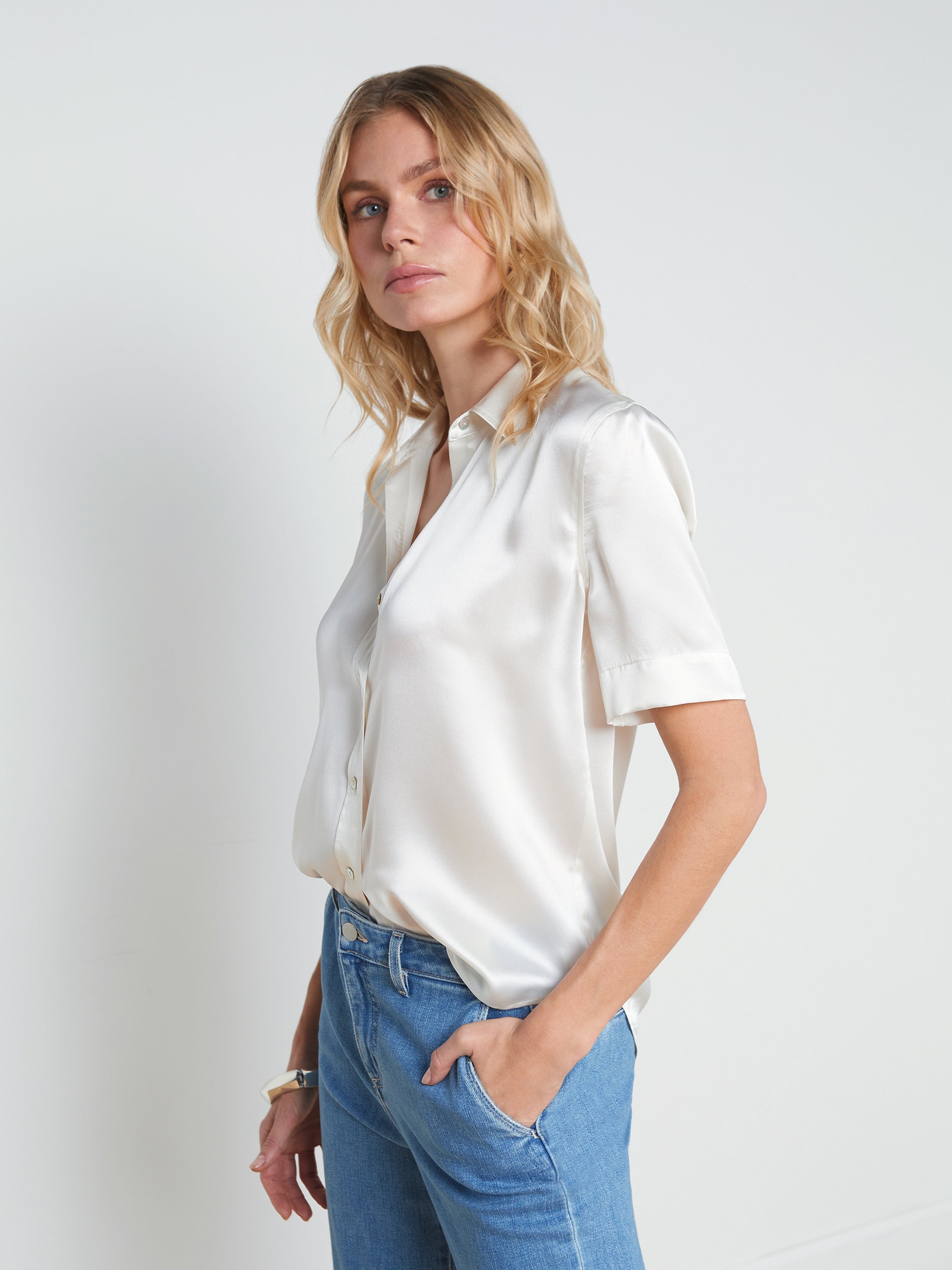 Ellah Silk Blouse - 3