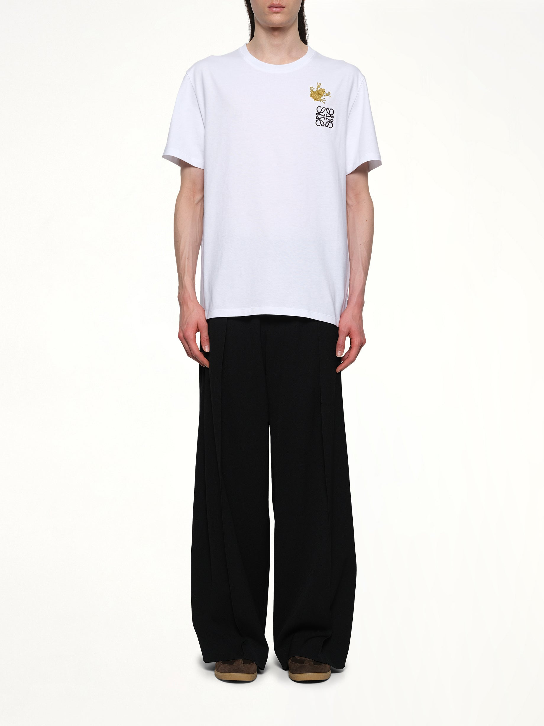 Frog Relaxed Fit T-Shirt in White - 7