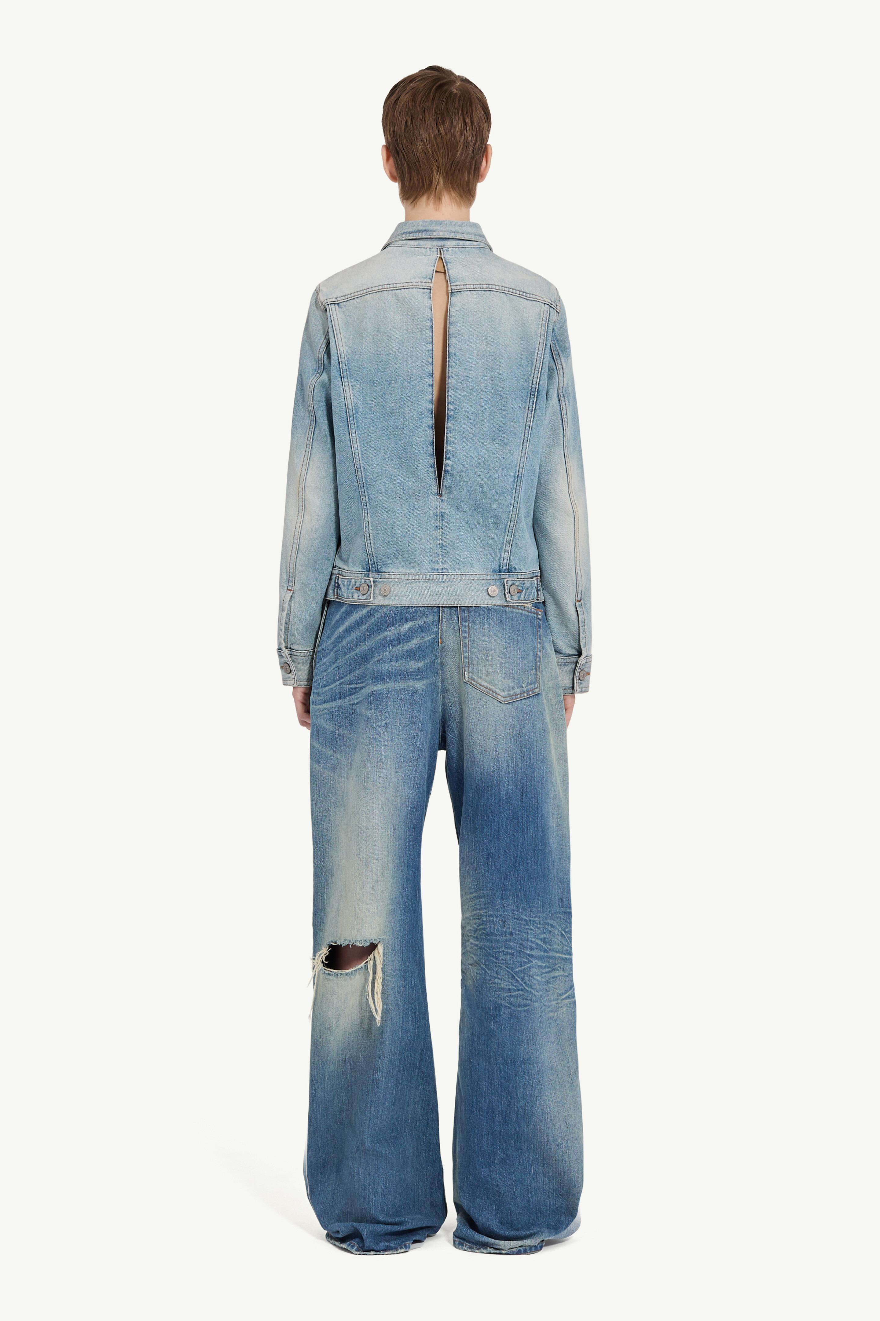 Twist denim jacket - 4