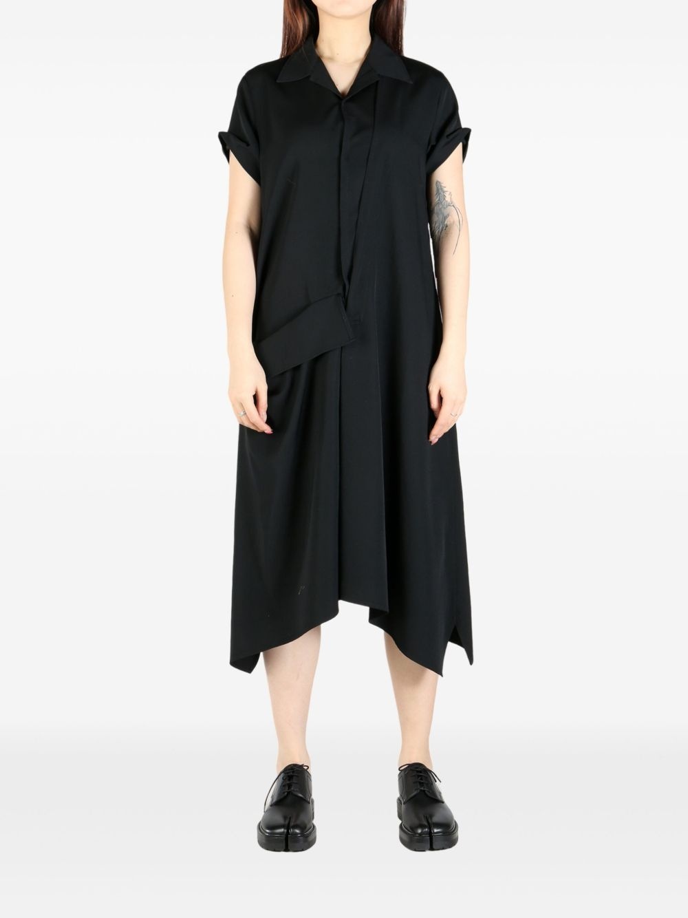 wool midi dress - 2