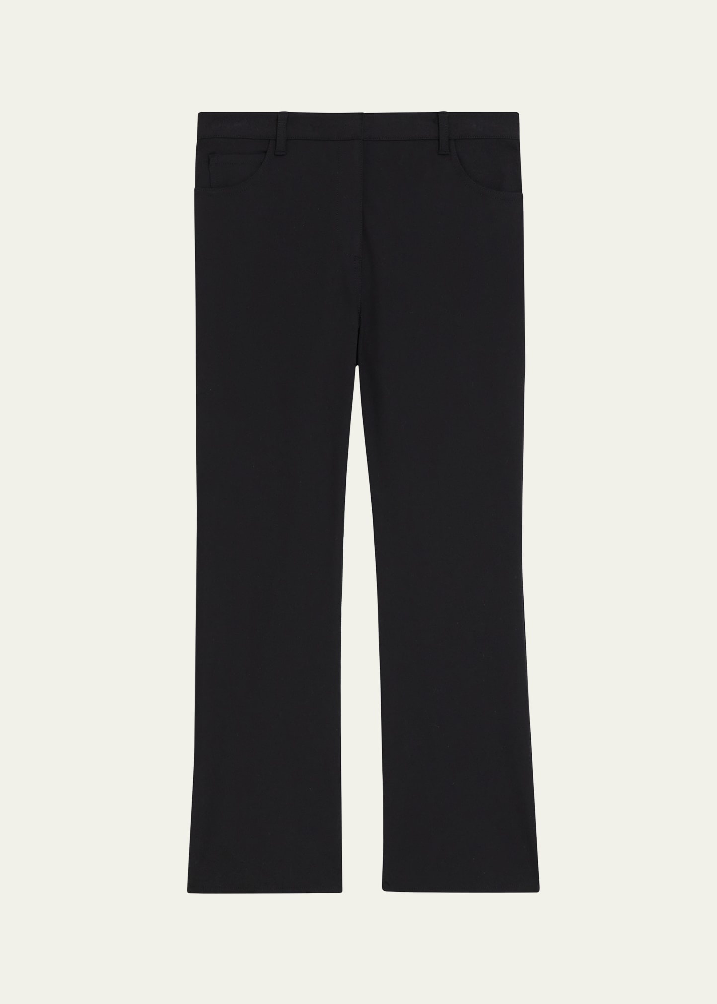 Five-Pocket Kick Flare Pants - 1