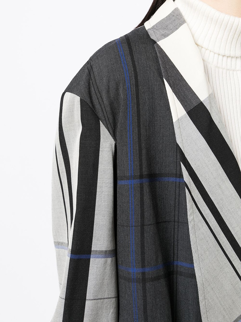 check single-breasted coat 5