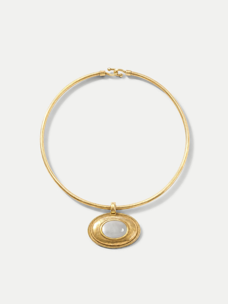 CAT’S EYE COLLAR NECKLACE 1