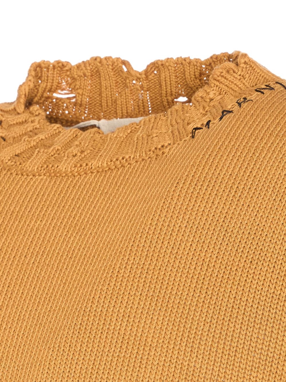distressed-effect jumper - 4