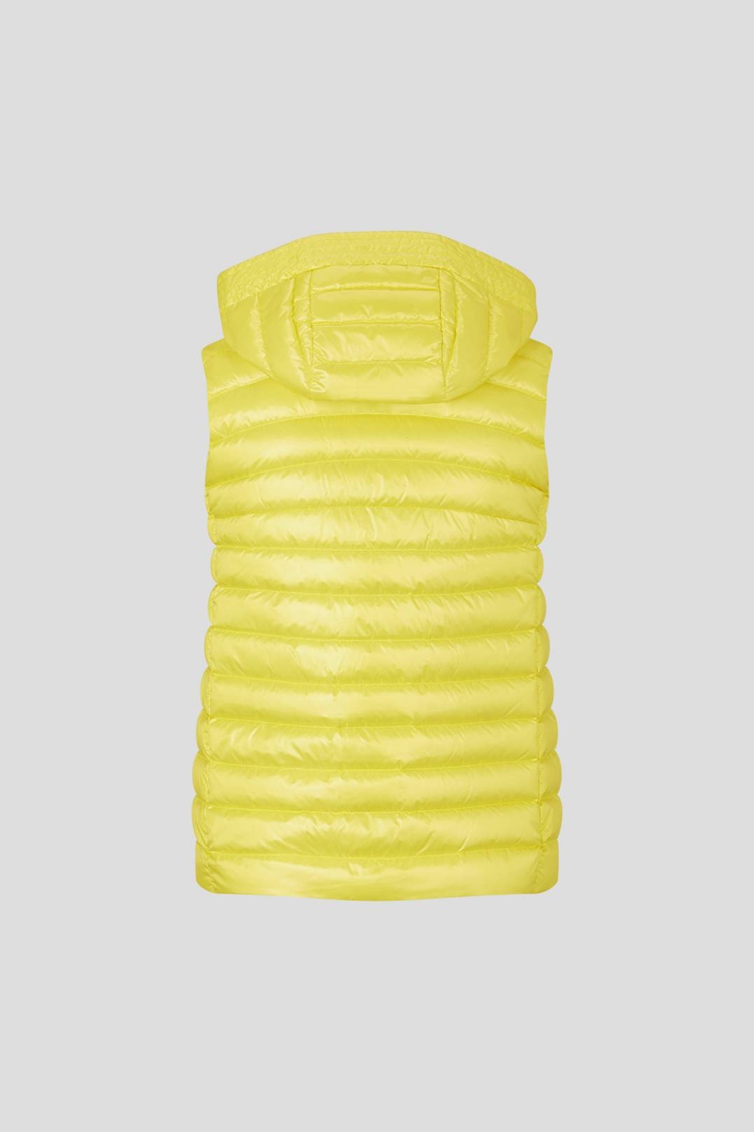 NENI LIGHTWEIGHT DOWN WAISTCOAT IN YELLOW - 6