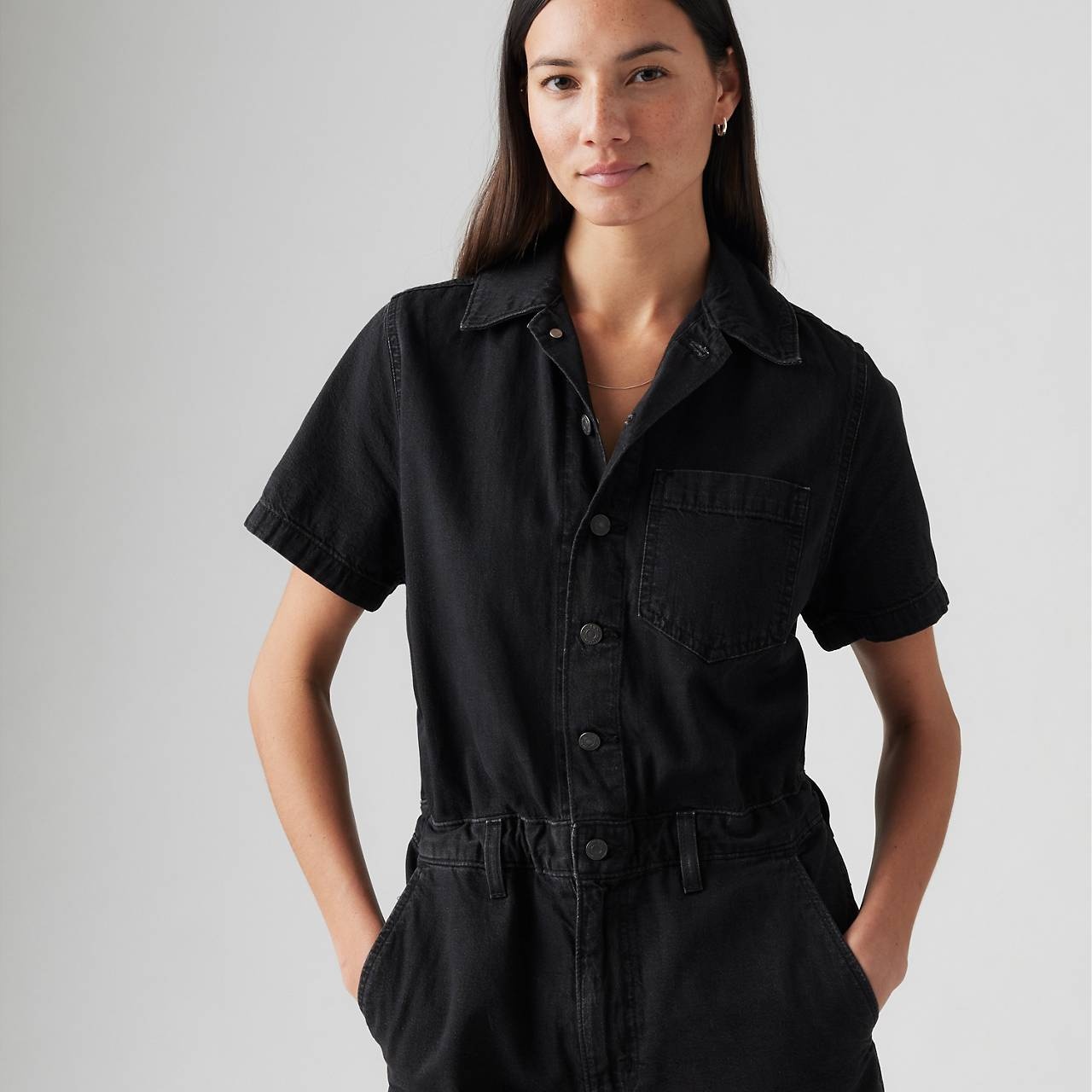 HERITAGE SHORT SLEEVE ROMPER - 4