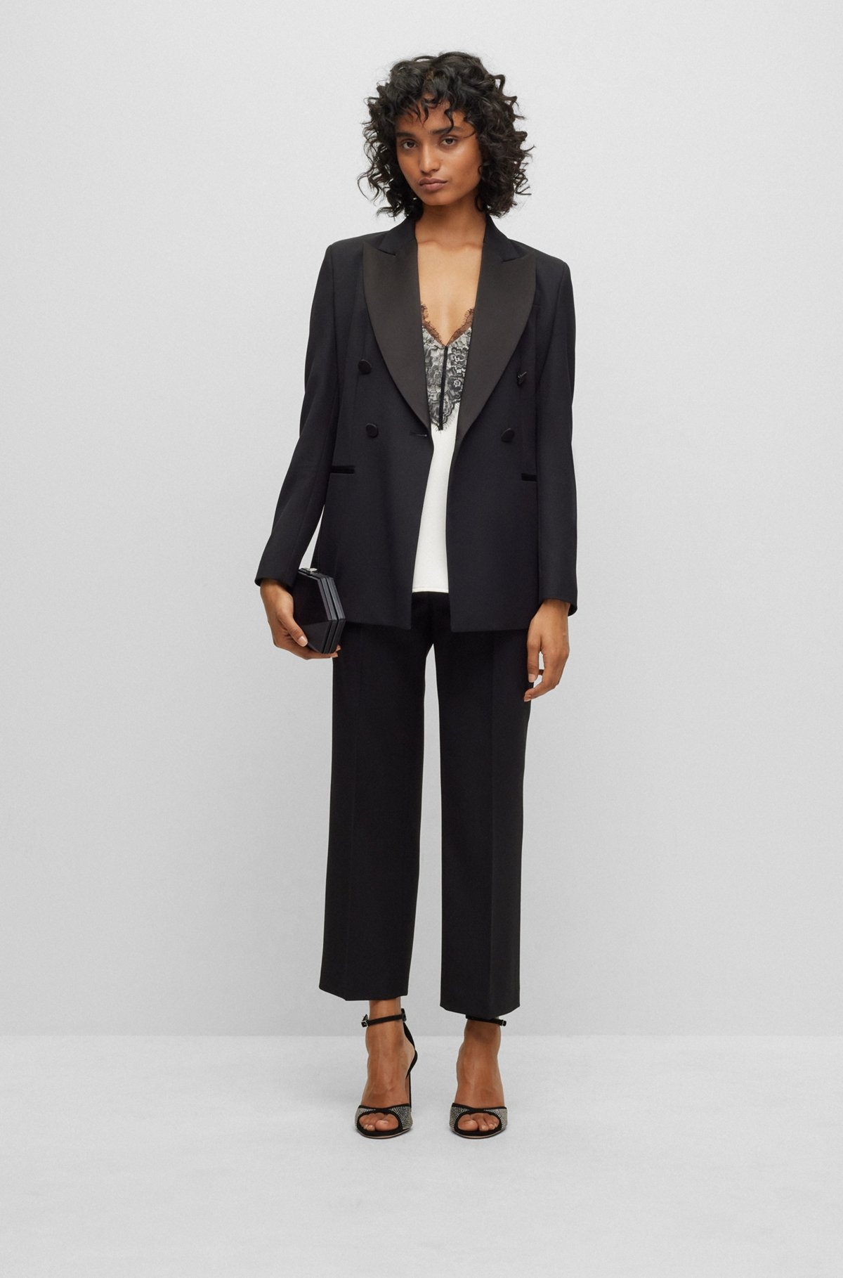 SLIM-FIT TUXEDO JACKET IN WOOL-BLEND TWILL - 3