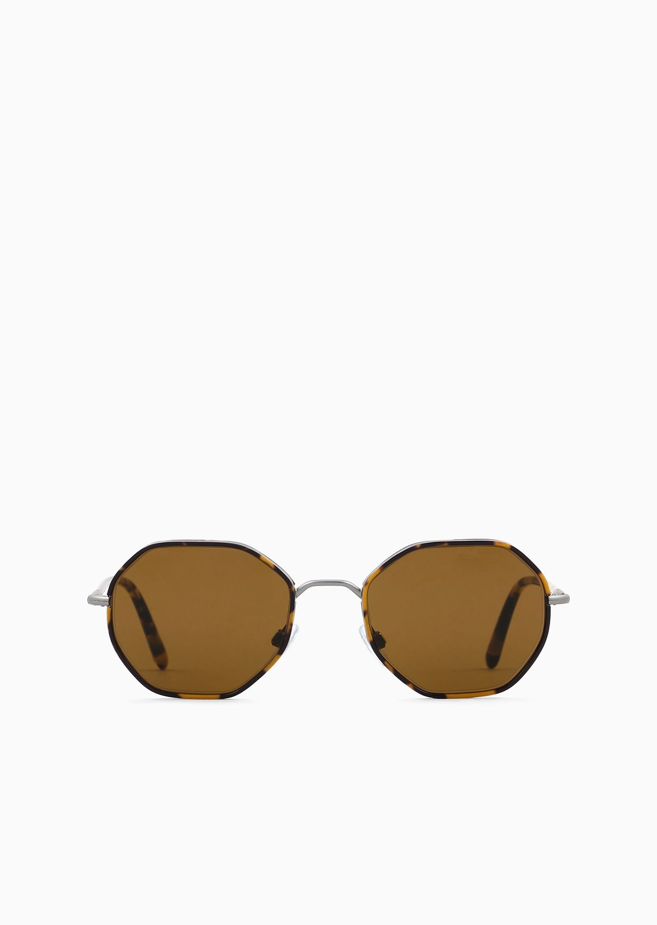 Men's hexagonal sunglasses - 1