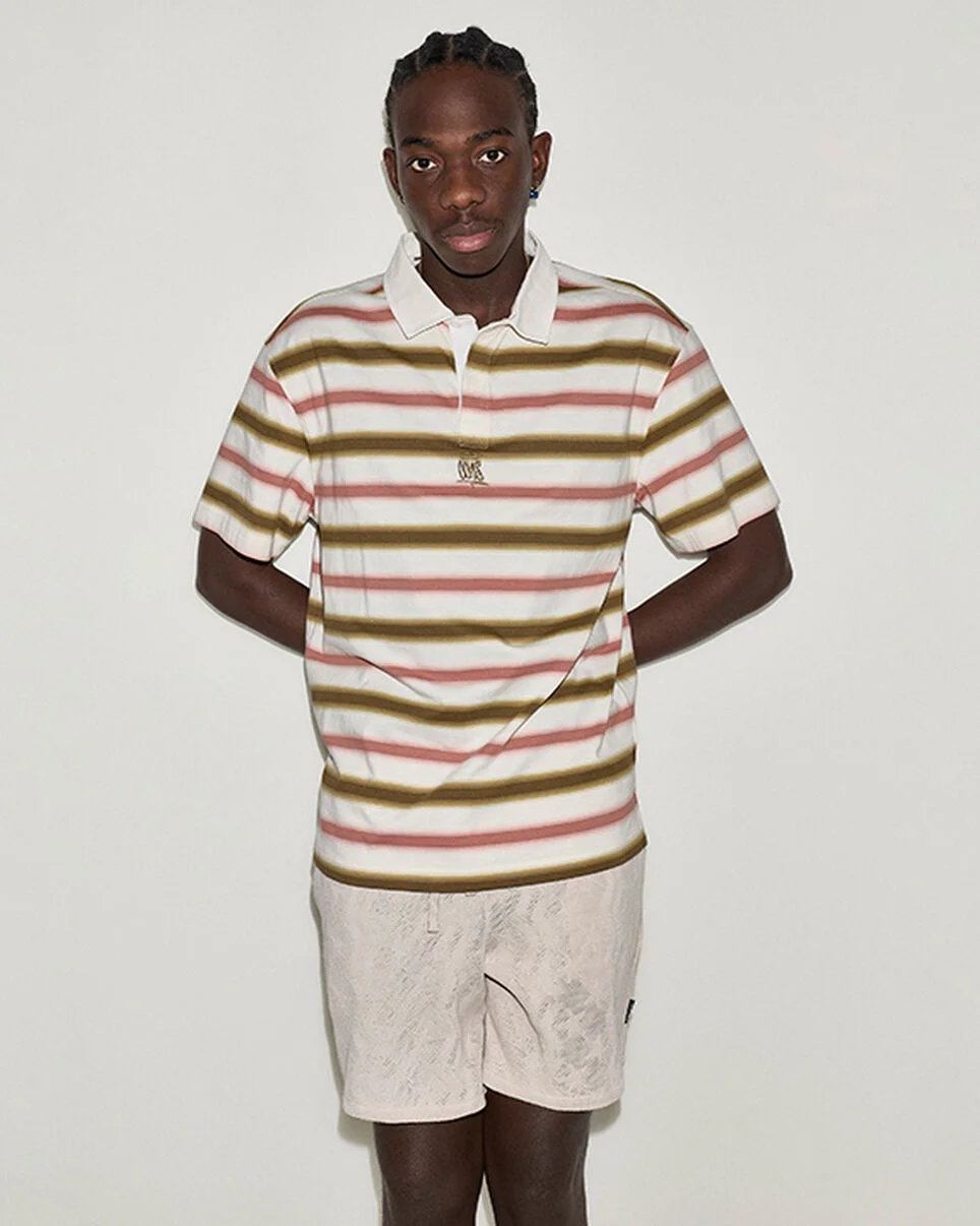 CONS Script Stripe Polo Shirt - 1