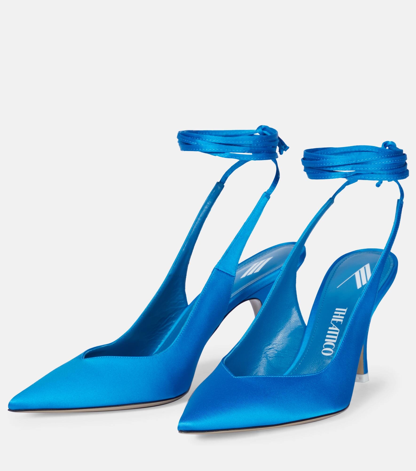 Venus 85 satin pumps - 5