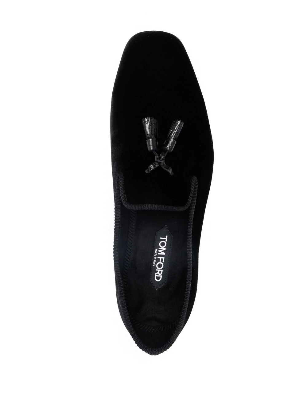 tassel-detail leather loafers - 6