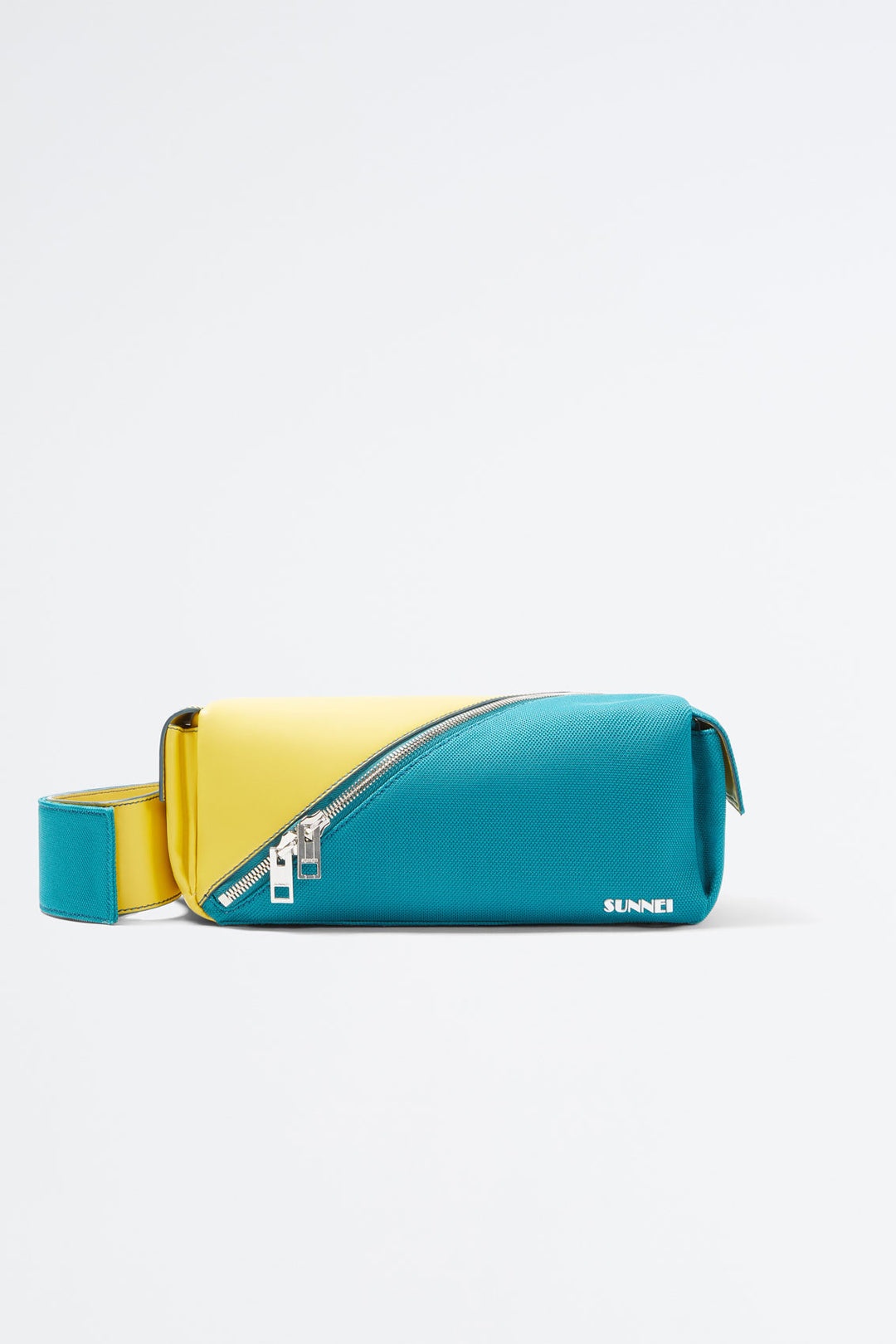 BLUE & YELLOW CROSSBODY LABAULETTO BAG - 1
