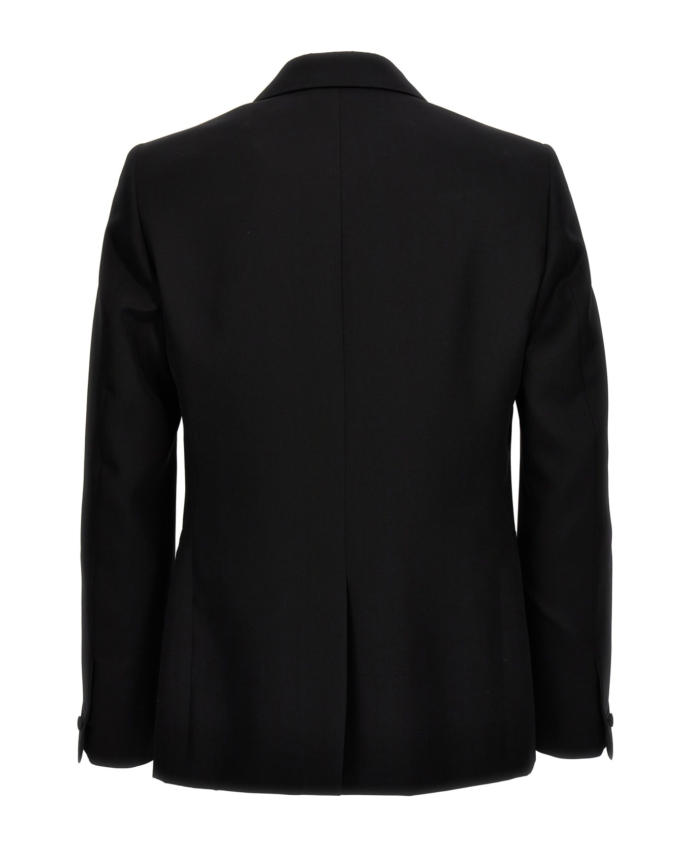 Double-breasted Wool Blazer - 2