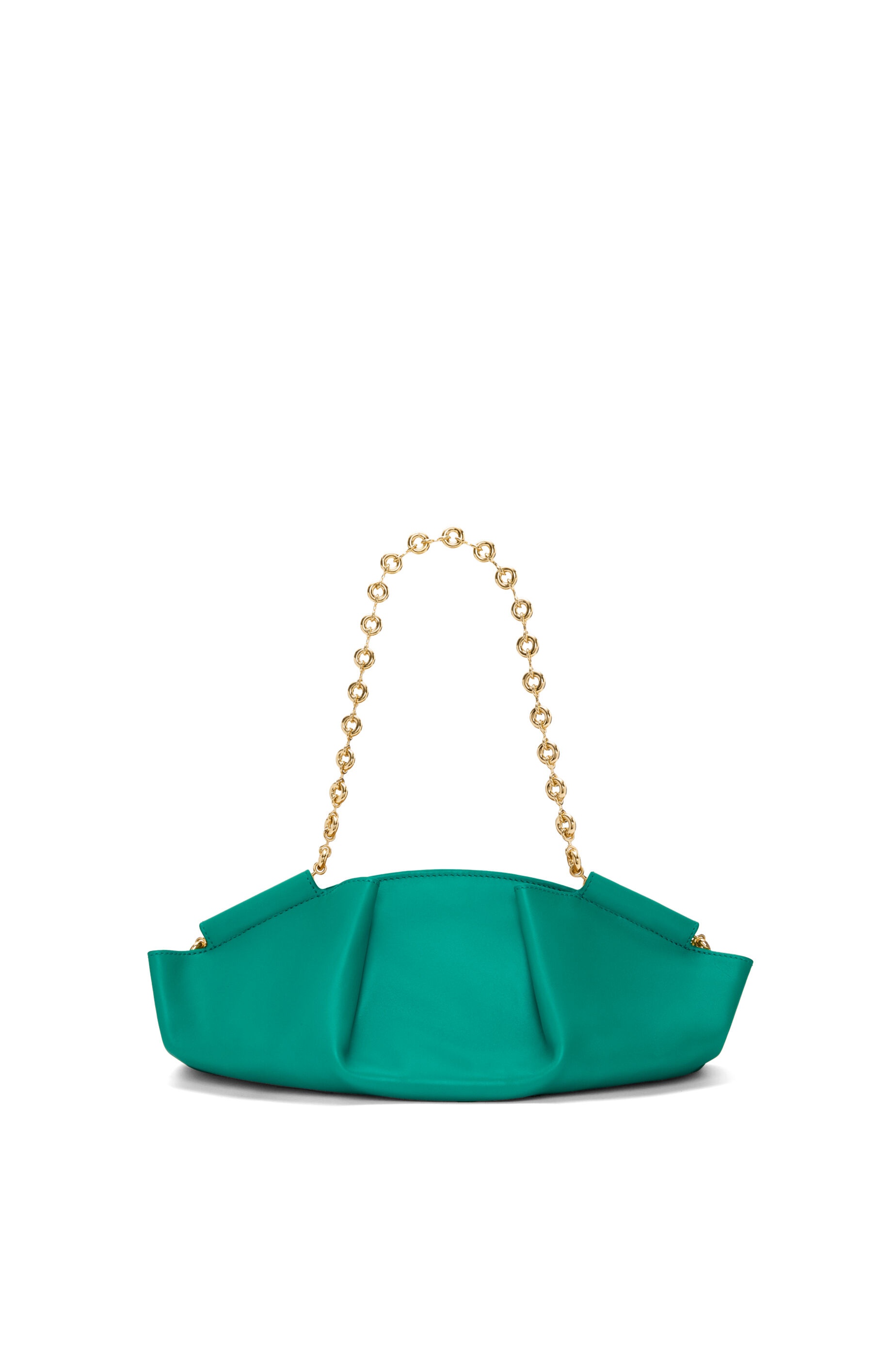 Loewe Small Paseo bag in shiny nappa calfskin with chain