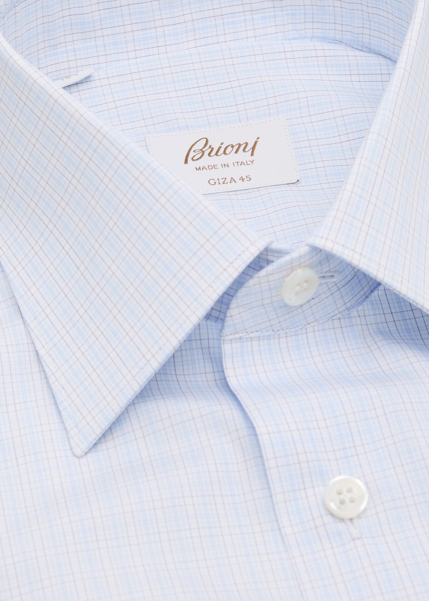 Men's Giza 47 Cotton Multi-Check Dress Shirt - 2