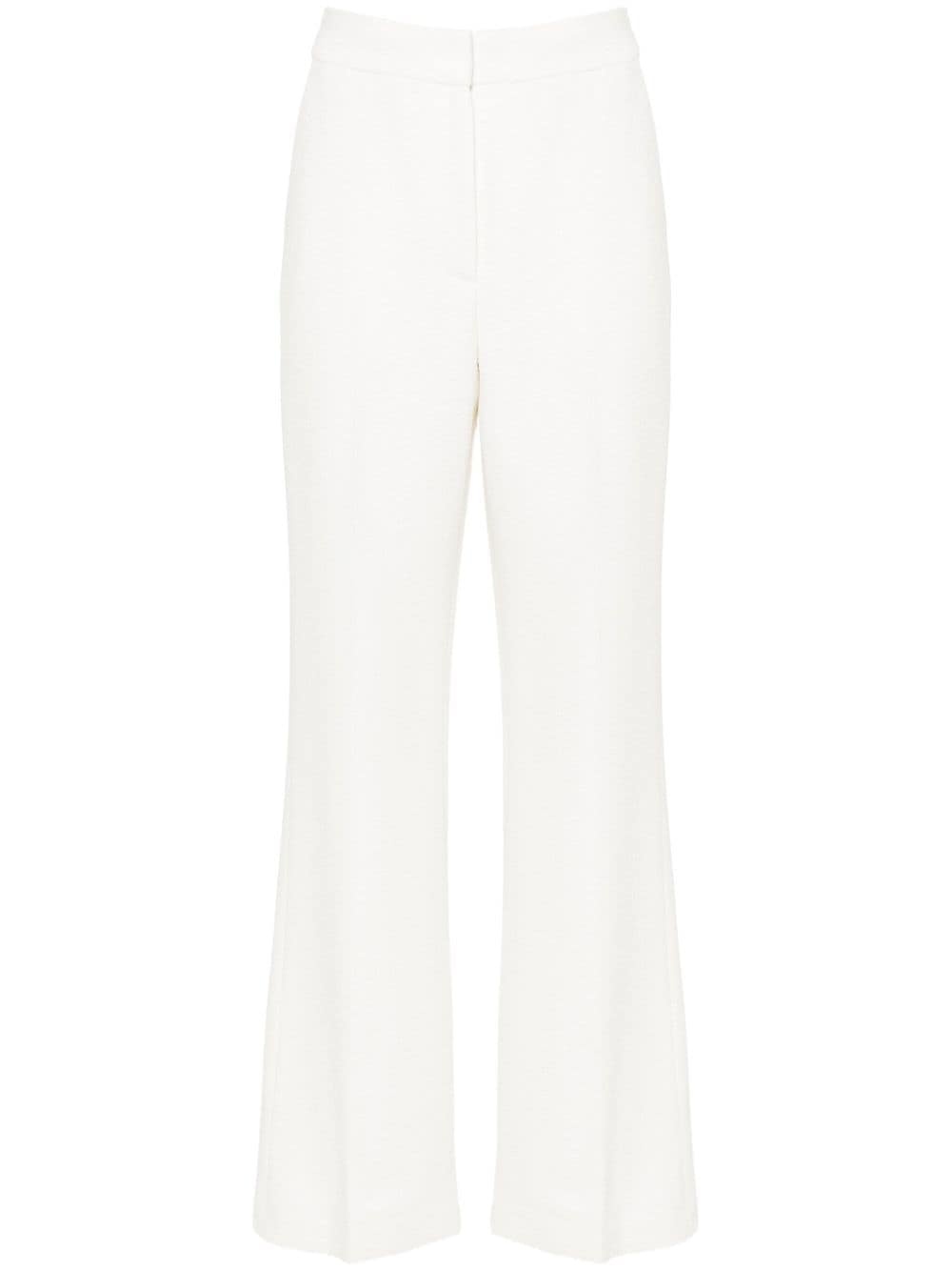 bouclÃ© tailored trousers - 1