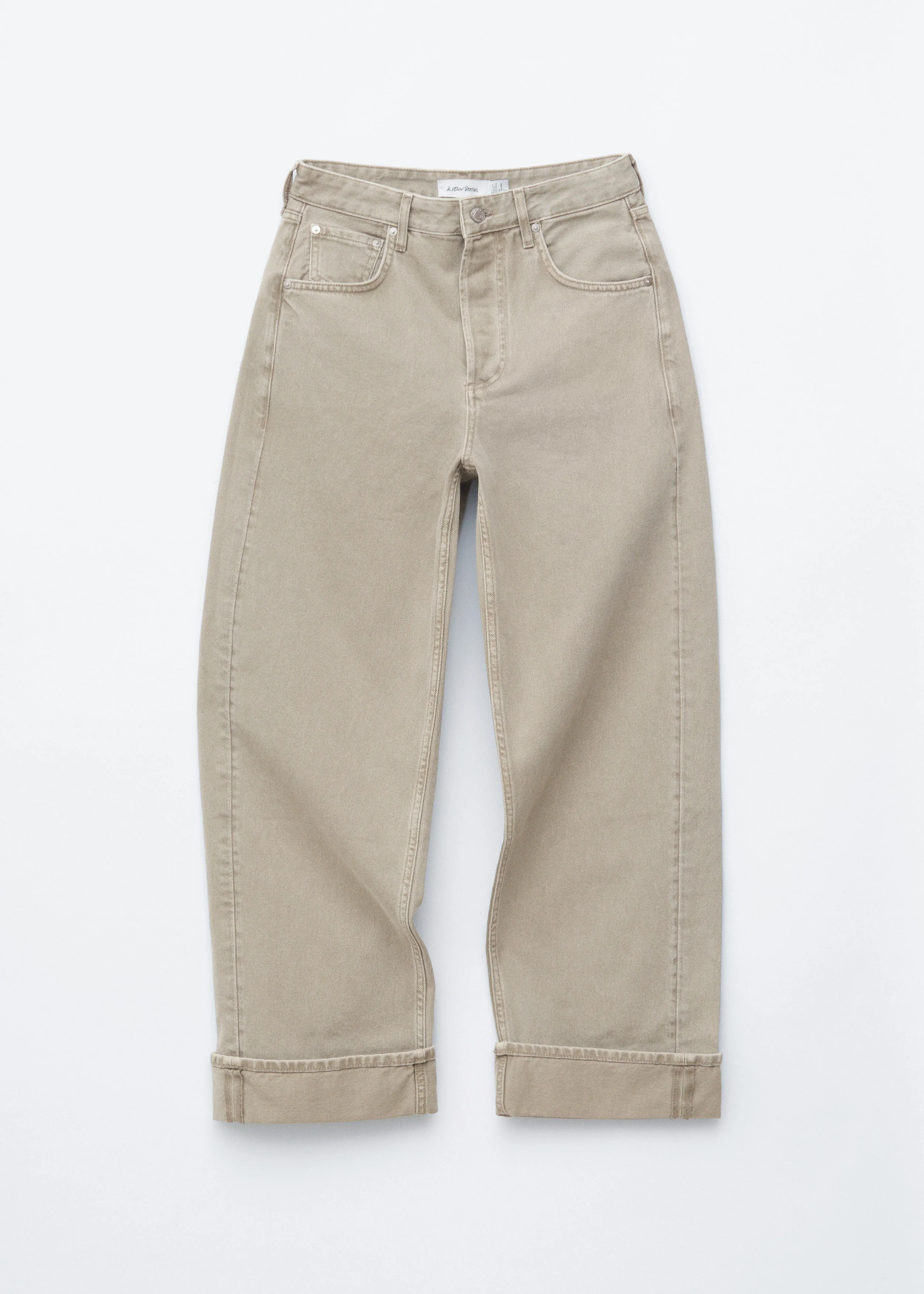 Barrel-Leg Jeans - 1