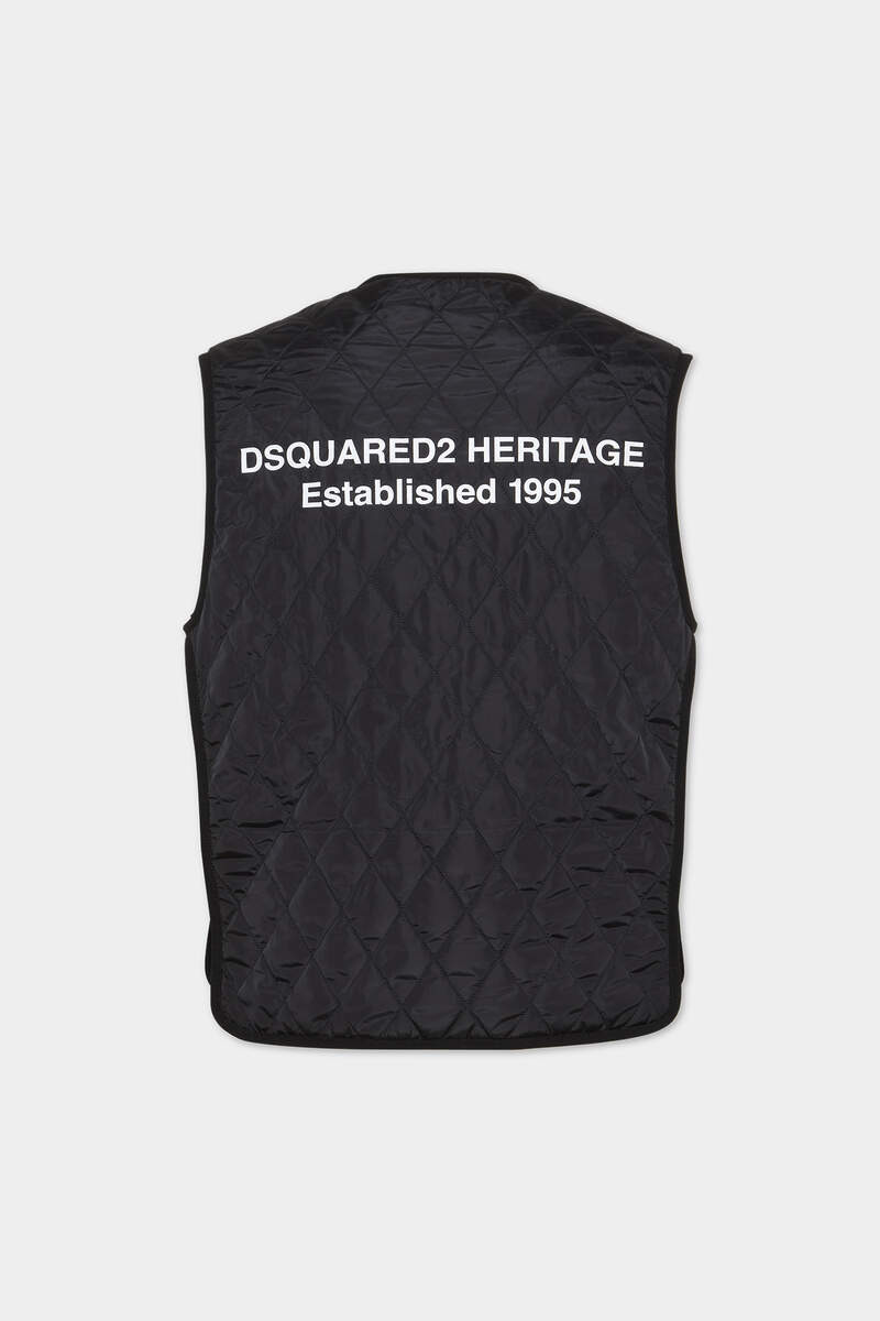 DSQUARED2 URBAN QUILTED VEST - 2