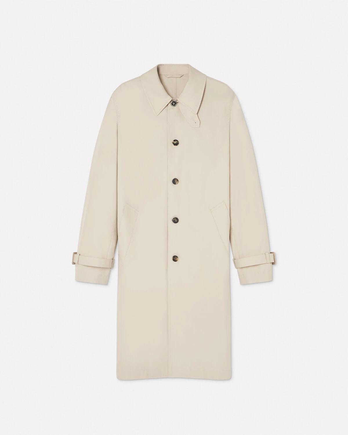 Barocco Sea Gabardine Trench Coat - 1