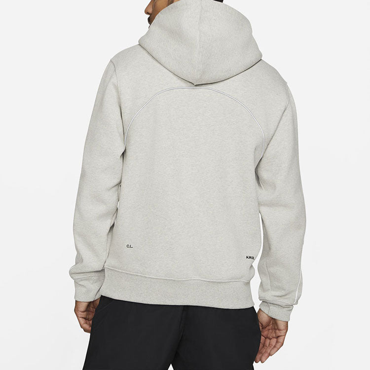 Nike x Drake NOCTA Series Crossover Cardinal Stock Chest Small Logo Asia Edition Gray DA4104-052 - 4