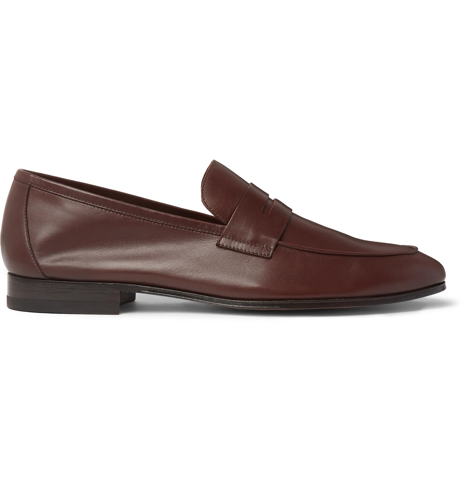 Glynn Leather Penny Loafers - 1