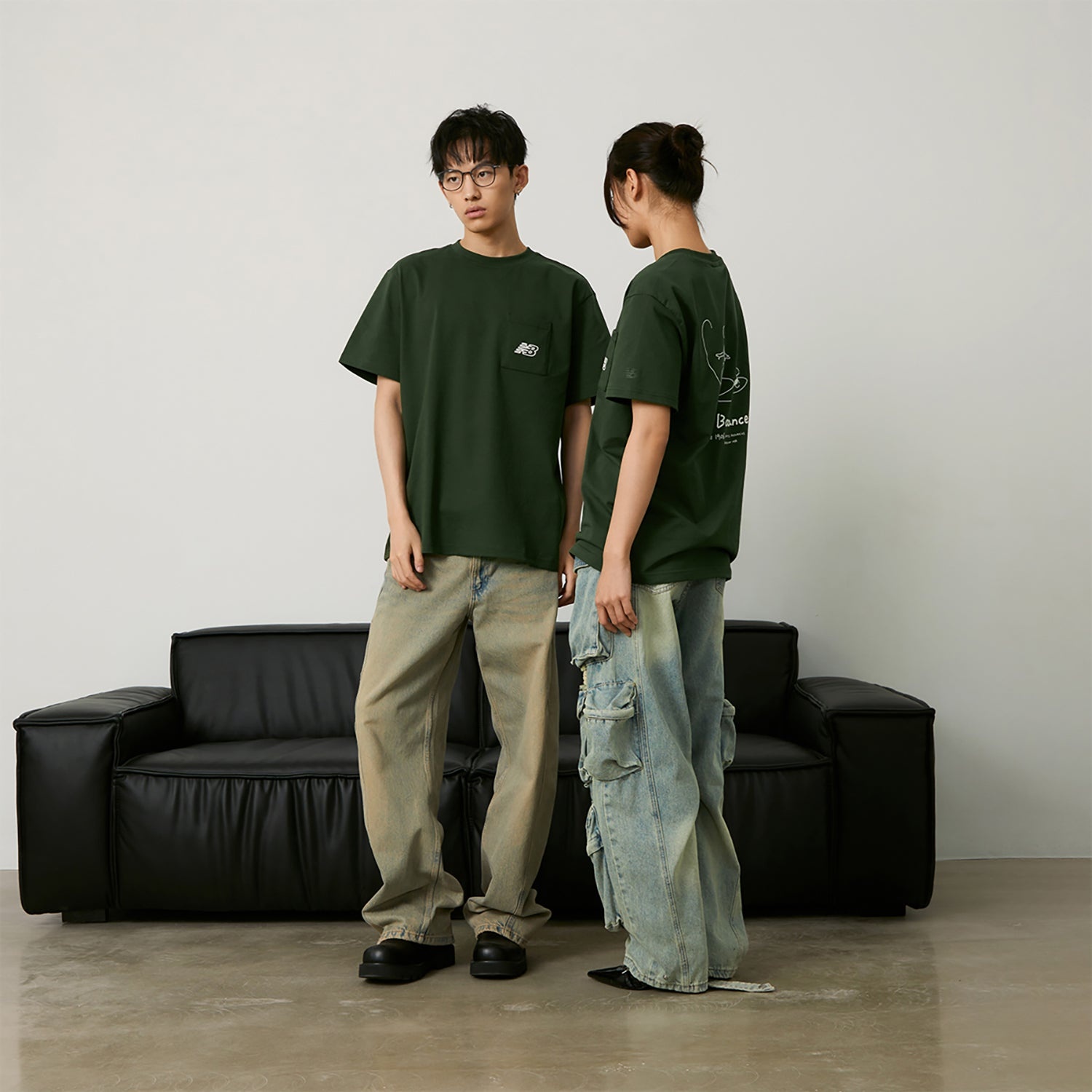 New Balance x Tombonia Graphic T-shirt Lifestyle 'Green' AMT42336-KOU - 5