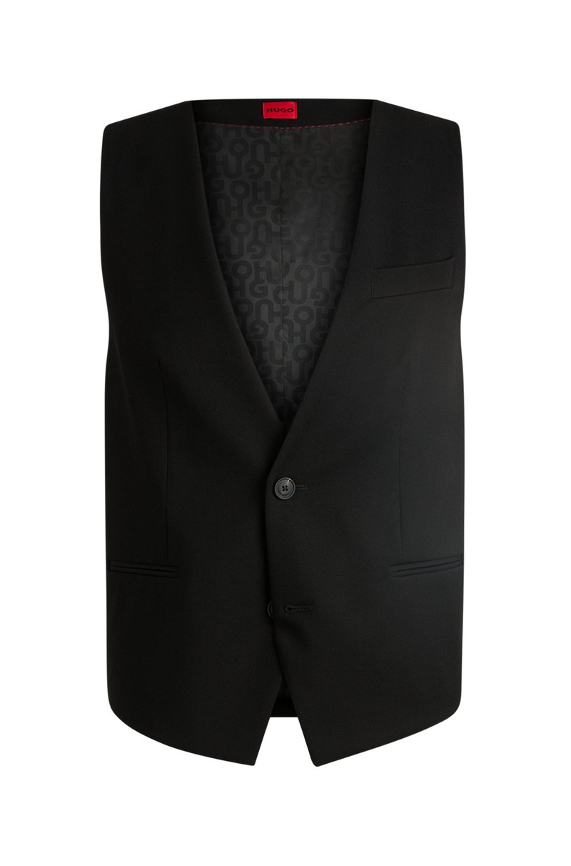 OVERSIZE-FIT ALL-GENDER WAISTCOAT IN STRETCH FABRIC 1