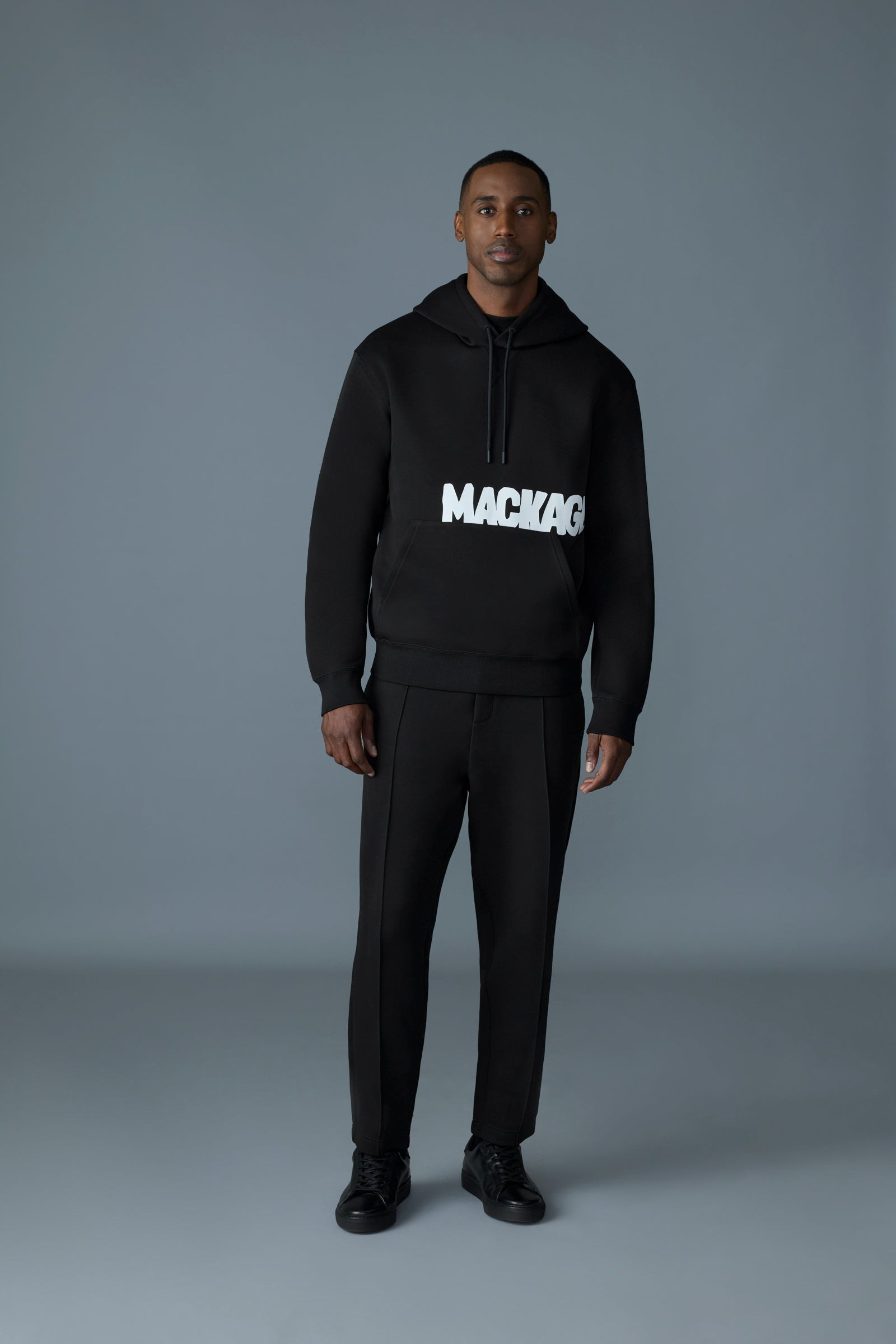 KRYSTIAN-PR Double-face Jersey Logo Hoodie - 2